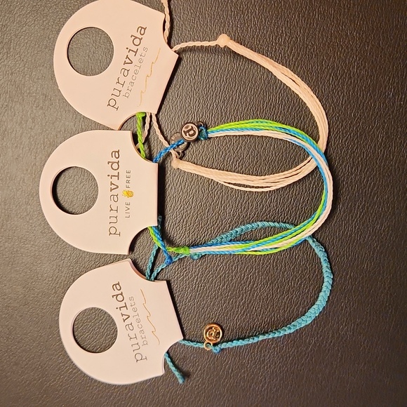 PuraVida bracelets ×3 Rare Find NWT - Picture 2 of 7